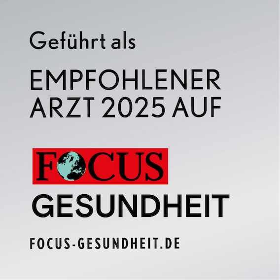Focus-Siegel Empfohlener Arzt